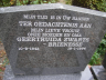 Grafsteen: Geertruida Zwarts-Brienesse