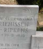 Grafsteen: Anna Helena Ripkens en Thomas Brienesse
