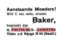 Krant: Geertje Zandstra-Posthumus Baker