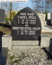 Grafsteen: Carel Stol en Geertje Klop