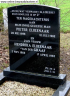 Grafsteen: Pieter Eijkenaar en Hendrika van der Graaf