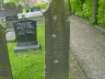 Grafsteen:  Sietske Oeges Hoekstra (geb 18 nov 1796) en Gerk Wiebes Hazenberg (geb 25 apr 1808)