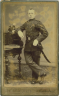 foto: Kornelis de Vries als militair in Amsterdam rond 1897