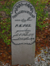 Grafsteen: P.K.Pel kerkhof Drachten