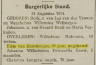 Burgelijke stand: overlijden Elsje van Hensbergen