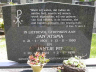 Grafsteen: Jan Atsma en Jantje Pit